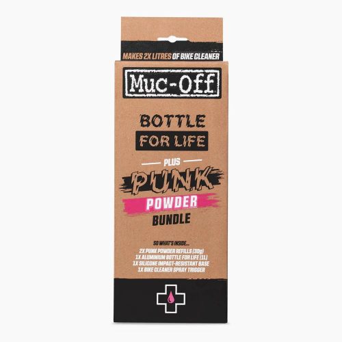 Muc-Off Bottle for Life +4x Nano Cleaner Punk Power (4liter)