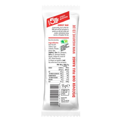 Energy Bar – Málna 55g
