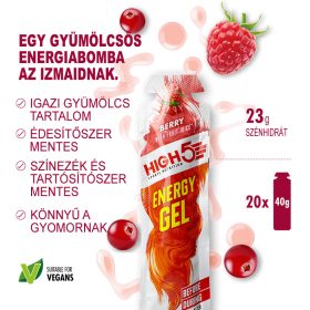 HIGH5 Energy Gel – Nyárigyümölcs 40g