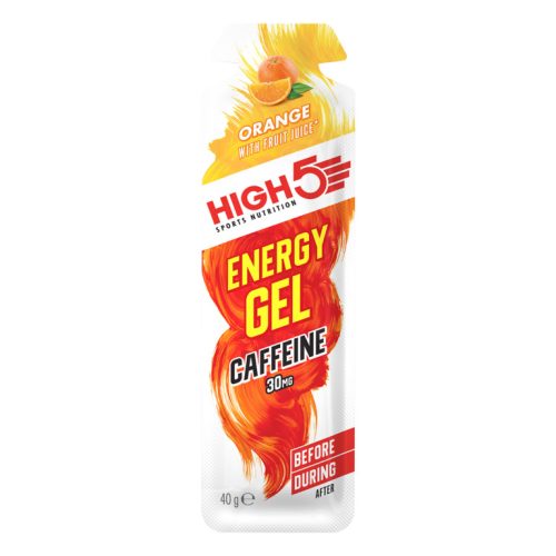 High5 Energy Gel Caffeine - Narancs 20x40g