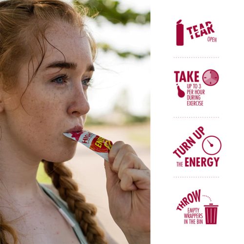 Energy Gel Electrolyte - Málna 20x60g