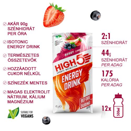 2:1 Energy Drink – Nyárigyümölcs 47g
