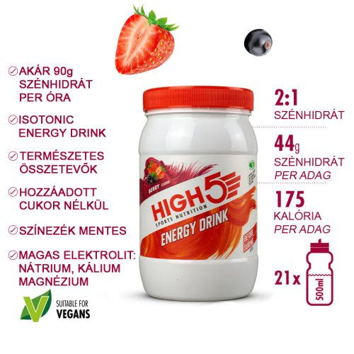 2:1 Energy Drink – Nyárigyümölcs 1,0kg (~21adag)