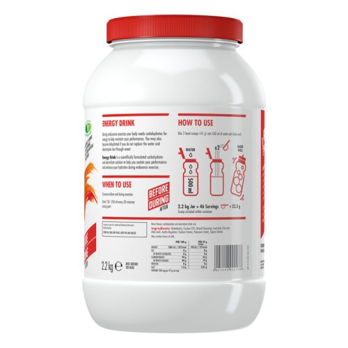 2:1 Energy Drink – Nyárigyümölcs 2,2kg (~46adag)