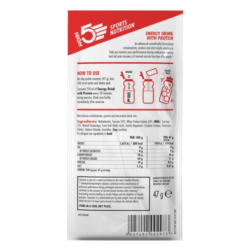 4:1 Energy Drink with protein - Nyárigyümölcs (12x47g)