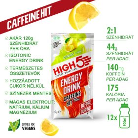 2:1 Energy Drink Caffeine HIT – Citrom 47g