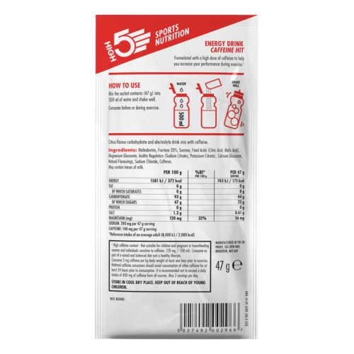 2:1 Energy Drink Caffeine HIT – Citrom 47g