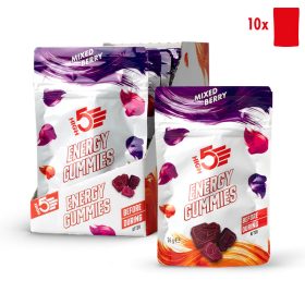 Energy Gummies Málna 26g (6db Gumicukor)