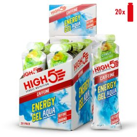 High5 Energy Gel Aqua Caffeine - Citrus 20x66g