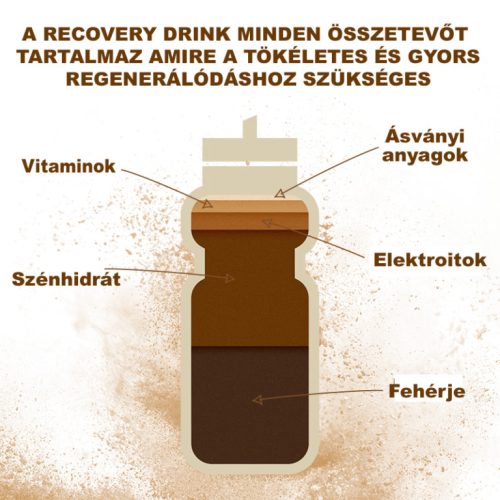 Új! Recovery Drink Csokoládé 1,6Kg (32 adag)