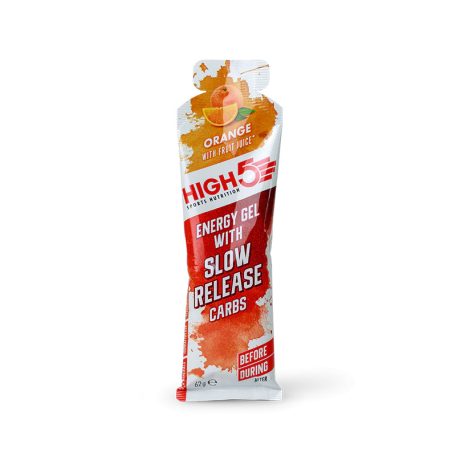 High5 Slow Release Energy Gel Narancs 62g