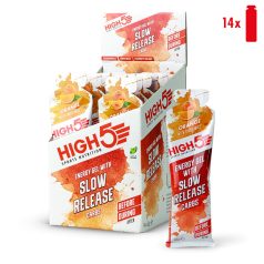 High5 Slow Release Energy Gel Narancs 14x62g