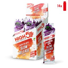 High5 Slow Release Energy Gel Feketeribizli 14x62g