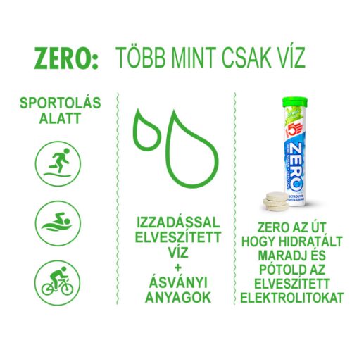 ZERO Sport Citrus (20 tabletta/fiola)