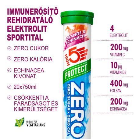 ZERO Protect narancs & echinacea (20db tab/fiola)